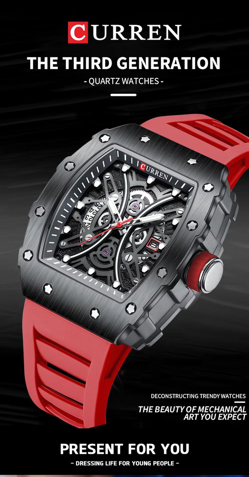 CURREN Original Watch (Mens Collection)  RM Model