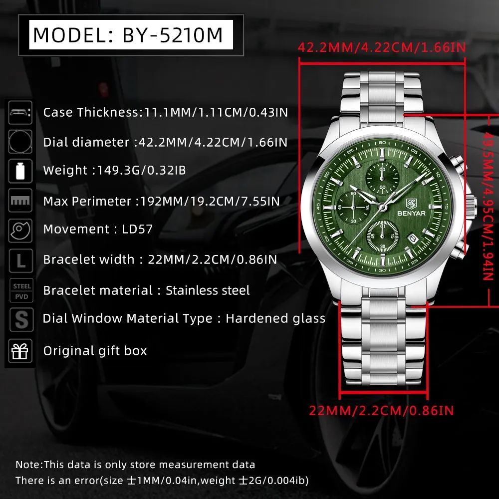 BENYAR Original Watch (Mens Collection)